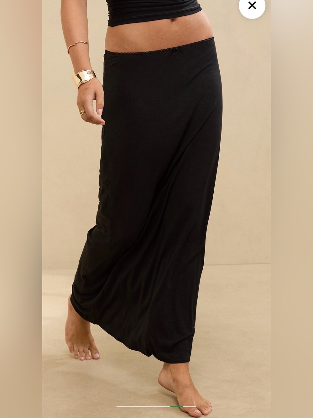 Aerie Real Sift Stretch maxi Skirt